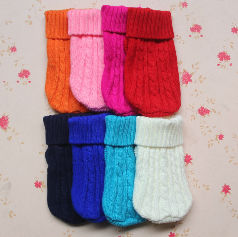 Thicken Autumn and Winter Pet Dog Sweater Warm Threedimensional Twisted Rope Kitten Puppy Sweater Teddy Bear Dog Clothes