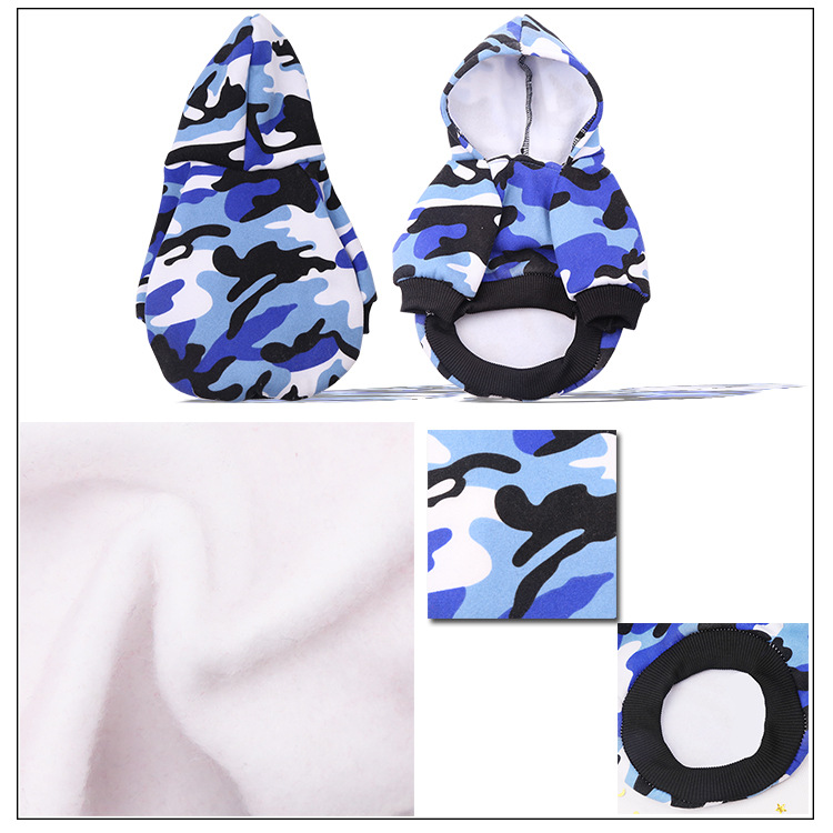 Autumn and Winter Sweater Pocket Two-legged Clothes Sporty Pet Clothes Dog Cat Clothes Pet Supplies