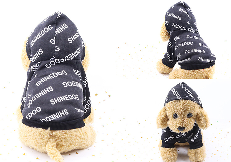 Autumn and Winter Sweater Pocket Two-legged Clothes Sporty Pet Clothes Dog Cat Clothes Pet Supplies