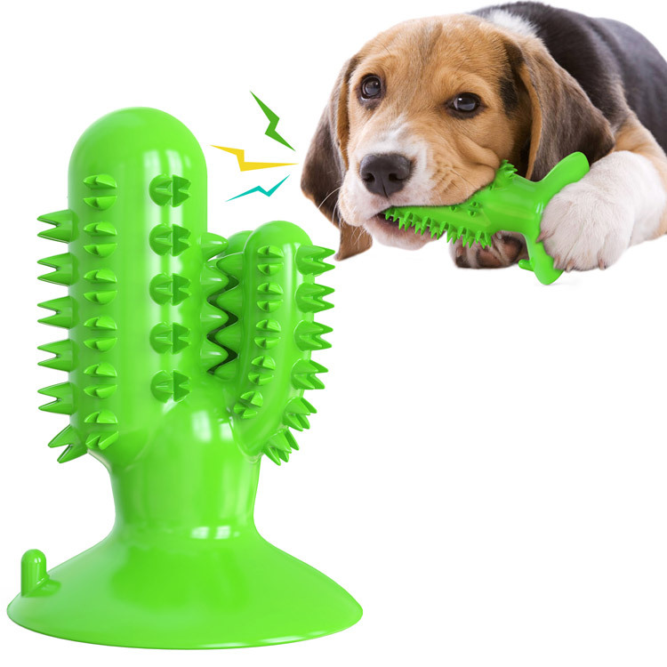 Pet Supplies New Amazon Hot Pet Puppy Molar Rod Sounding Dog Toy Creaking Dog Toothbrush