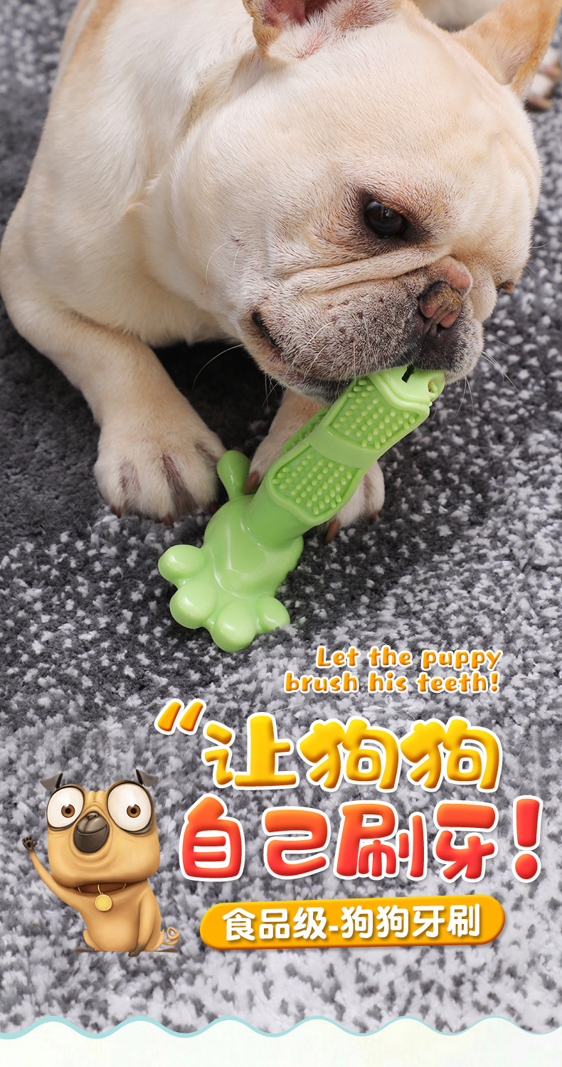 Pet Toothbrush Molar Rod Dog Toy Elastic Rubber Bite-Resistant Pet the Toy Dog Toothbrush Supplies One Piece Dropshipping Pet Toothbrush Molar Rod Dog Toy Elastic Rubber Bite-Resistant Pet the Toy Dog Toothbrush Supplies One Piece Dropshipping