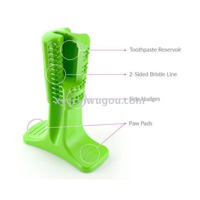 Pet dog toothbrush Bristly dog toothbrush oral teeth teeth clean molar rod rod