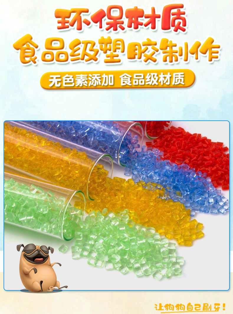 Dog Molar Rod Dog Toothbrush Rubber Toothbrush Bite Toy Tooth Cleaning Pet Supplies
