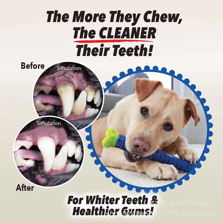 Amazon Cross-Border New Arrival Chewbrush Dog Molar Rod Pet Molar Toy New Dog Toothbrush Amazon Cross-Border New Arrival Chewbrush Dog Molar Rod Pet Molar Toy New Dog Toothbrush