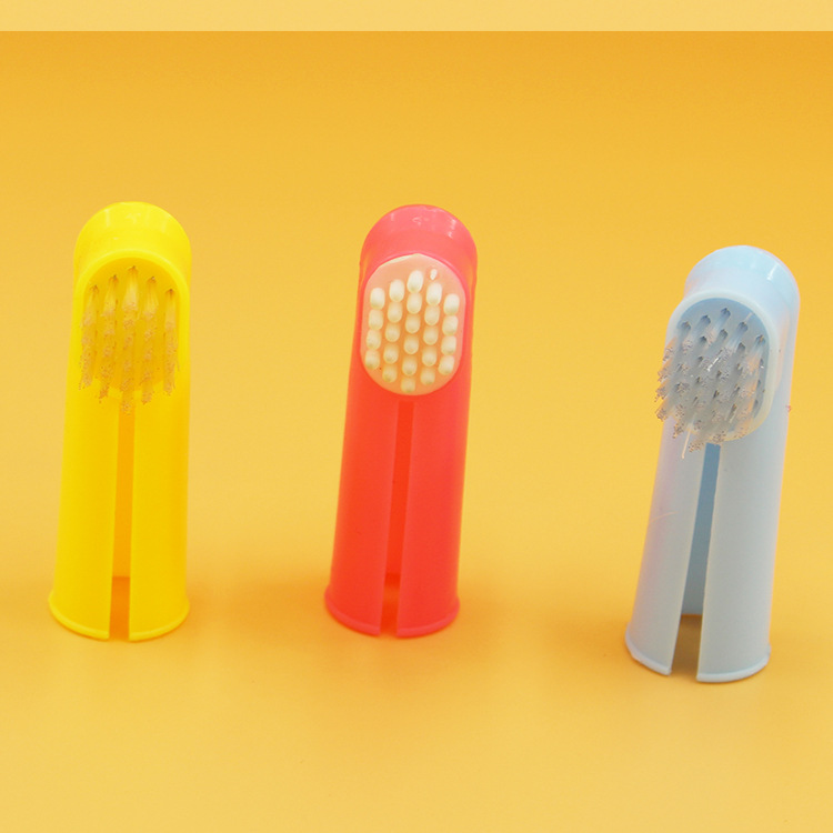 Pet Toothbrush Three-Piece Set Dogs and Cats Double-Headed Brush Finger Stall Brush Pet Cleaning Teeth Grinding Toothbrush Dog Toothbrush Pet Toothbrush Three-Piece Set Dogs and Cats Double-Headed Brush Finger Stall Brush Pet Cleaning Teeth Grinding Toothbrush Dog Toothbrush
