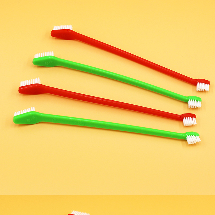 Pet Toothbrush Three-Piece Set Dogs and Cats Double-Headed Brush Finger Stall Brush Pet Cleaning Teeth Grinding Toothbrush Dog Toothbrush Pet Toothbrush Three-Piece Set Dogs and Cats Double-Headed Brush Finger Stall Brush Pet Cleaning Teeth Grinding Toothbrush Dog Toothbrush