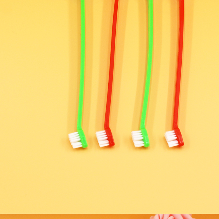 Pet Toothbrush Three-Piece Set Dogs and Cats Double-Headed Brush Finger Stall Brush Pet Cleaning Teeth Grinding Toothbrush Dog Toothbrush Pet Toothbrush Three-Piece Set Dogs and Cats Double-Headed Brush Finger Stall Brush Pet Cleaning Teeth Grinding Toothbrush Dog Toothbrush