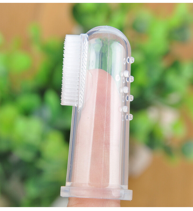 Baby Finger Toothbrush Case Newborn Soft Fur Baby Pet Toothbrush Safety Silicone Tongue Cleaning Brush Finger Set Baby Finger Toothbrush Case Newborn Soft Fur Baby Pet Toothbrush Safety Silicone Tongue Cleaning Brush Finger Set