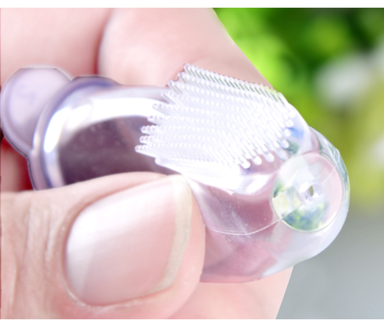 Baby Finger Toothbrush Case Newborn Soft Fur Baby Pet Toothbrush Safety Silicone Tongue Cleaning Brush Finger Set Baby Finger Toothbrush Case Newborn Soft Fur Baby Pet Toothbrush Safety Silicone Tongue Cleaning Brush Finger Set