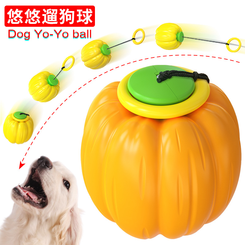 Pet Supplies Factory Home New Hot Amazon Dog Toy Corn Molar Rod Dog Toothbrush Pumpkin Long Throws