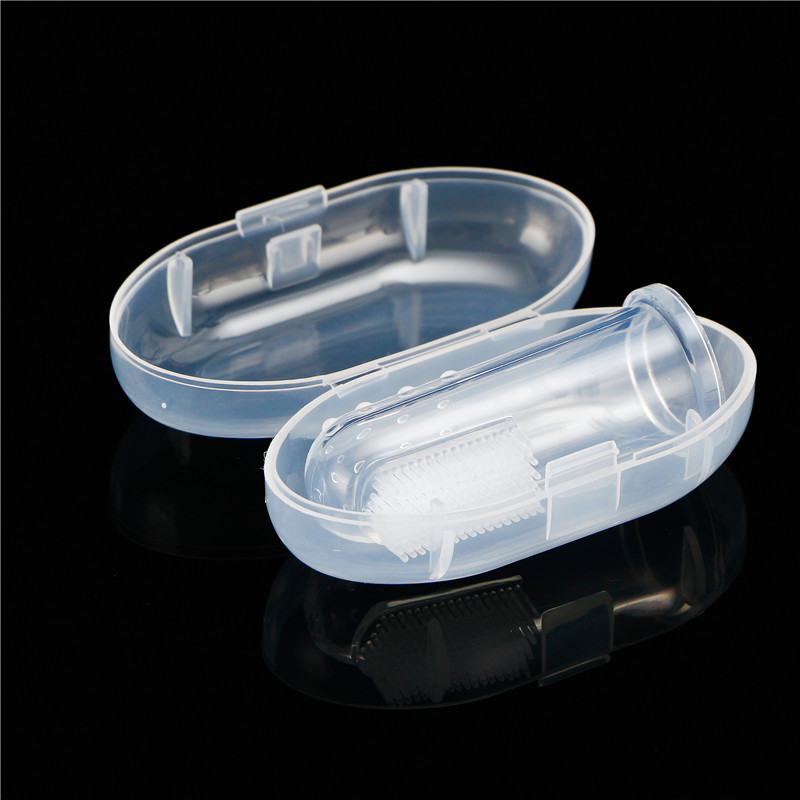 Toothbrush Pet Finger Toothbrush Treasure Training Baby Toothbrush Silicone Finger Stall Finger Toothbrush Manufacturer