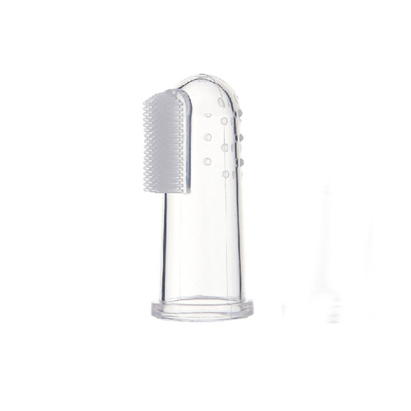 Toothbrush Pet Finger Toothbrush Treasure Training Baby Toothbrush Silicone Finger Stall Finger Toothbrush Manufacturer