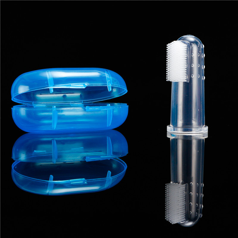Toothbrush Pet Finger Toothbrush Treasure Training Baby Toothbrush Silicone Finger Stall Finger Toothbrush Manufacturer