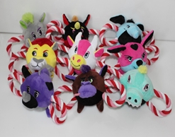Pet Toy, Chew Toy, Cotton Rope Toy, BB Bird Call, Monster, 9 Types