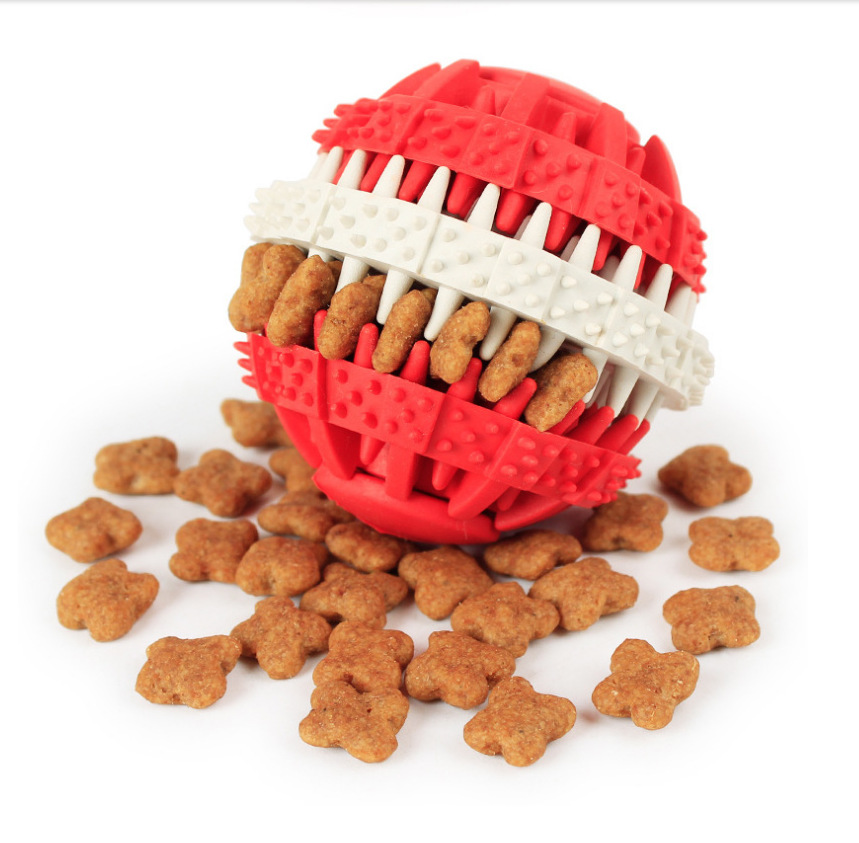 Dog Chew Toy Pet Gnawing Toy Teether Ball Cleaning Teeth Molar Dog Toy Factory
