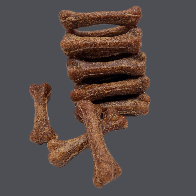 Dog Snack Dog Molar Rod Dog Chew Pet Snack Dog Tooth Cleaning Bone Head Teddy/Golden Retriever Snack Manufacturer