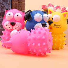 Manufacturer direct-sales dog chew toy 10CM colored woven ball rainbow ball pet supplies Manufacturer direct-sales dog chew toy 10CM colored woven ball rainbow ball pet supplies