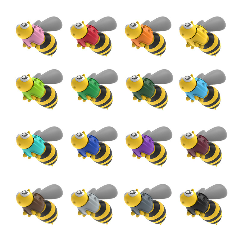 Amazon Hot Pet Supplies Simulation Bee Sound Plush Toy Interactive Bite Multifunctional Dog Chew Toy
