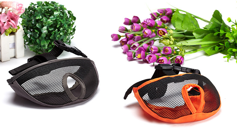 Amazon Cross-Border Factory Direct Supply Bulldog Eye Mask Short Nasal Cavity Dog Mask Dog Anti-Bite/Anti-Bark Muzzle