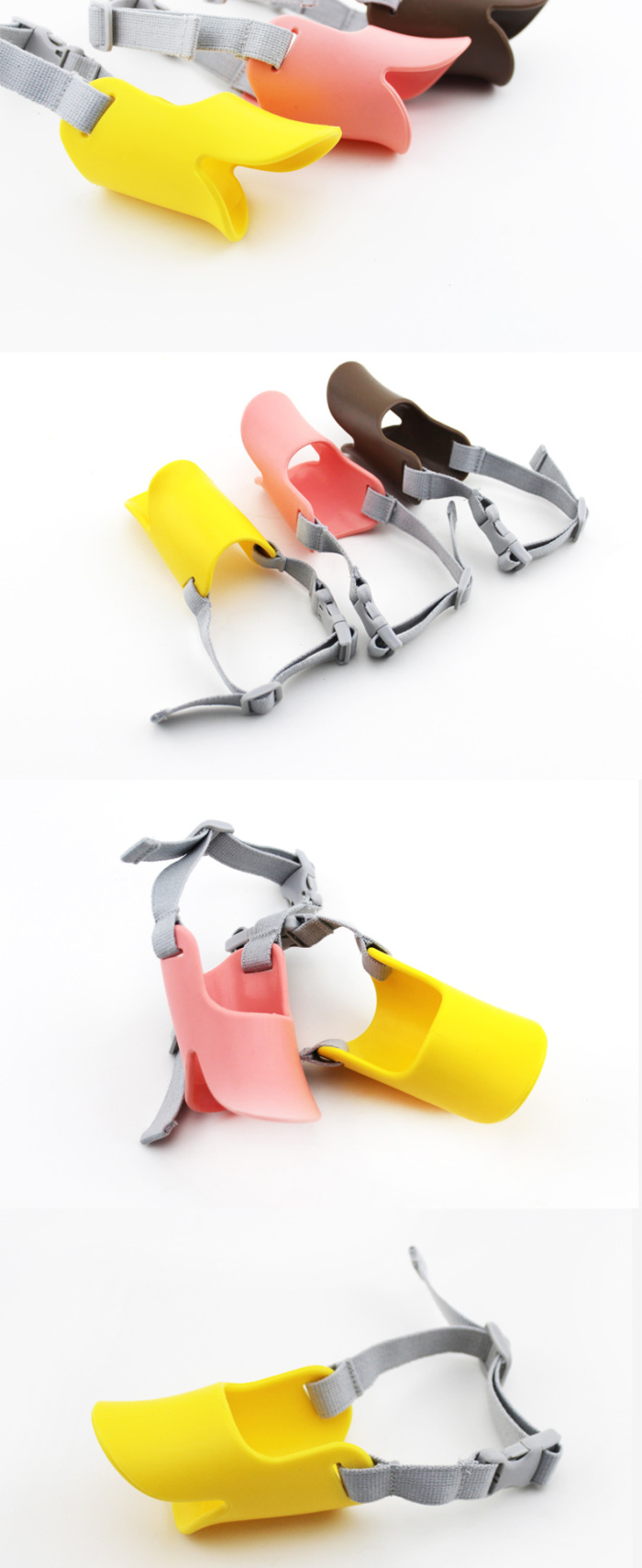 Pet dog muzzle muzzle muzzle ducks fresh face masks-called bite-proof-proof medium dog bark control muzzle