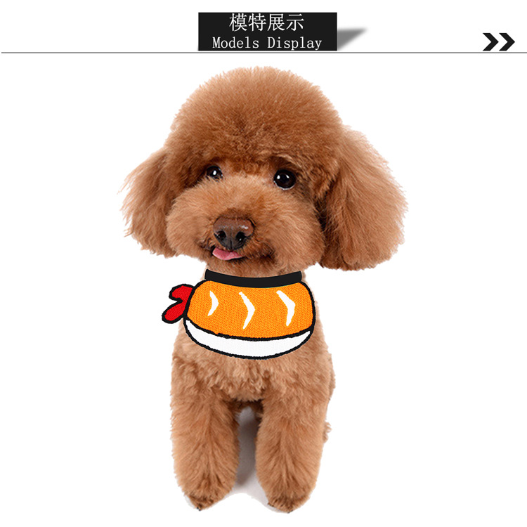 Korean Cute Pet's Saliva Towel Cat Dog Christmas New Year Holiday Scarf Clothes Jiafei Shiba Inu Corgi Fat Korean Cute Pet's Saliva Towel Cat Dog Christmas New Year Holiday Scarf Clothes Jiafei Shiba Inu Corgi Fat