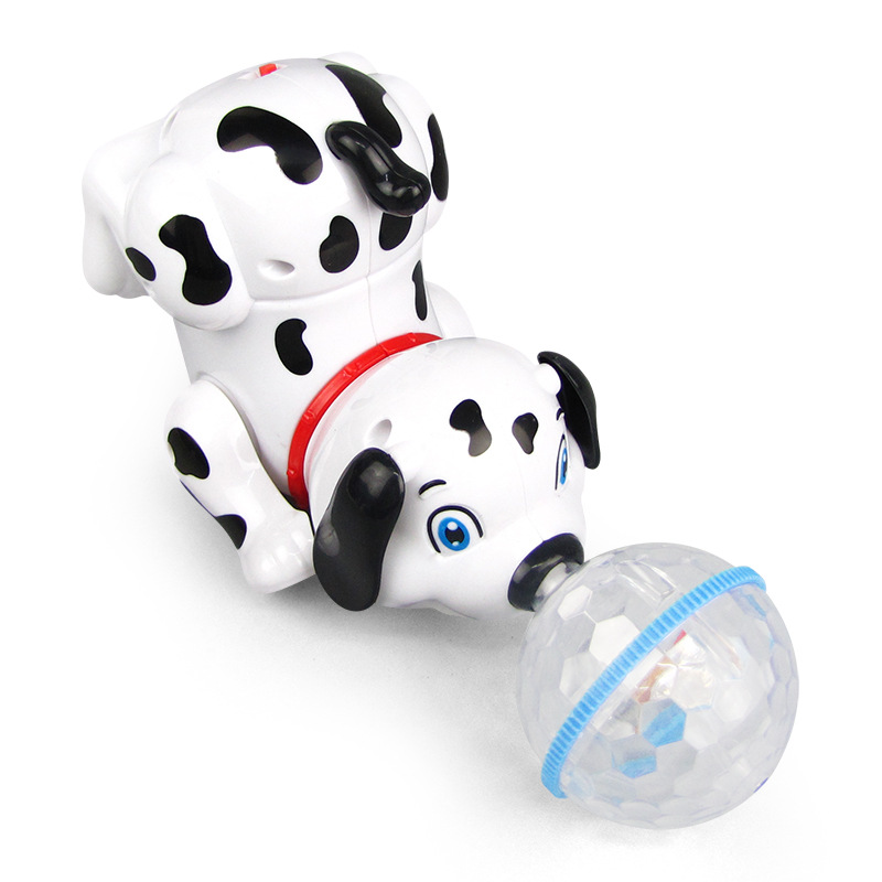 Electric Dream Light Ball Light Rotating Music Pop and Tip Puppy Dog Stall Hot Sale Children&#039;s Toys Wholesale
