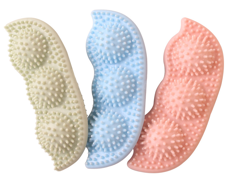New TPR Pet Pea Toy Bite Molar Rod Dog Toy Ball Bite-Resistant Interactive Training Item