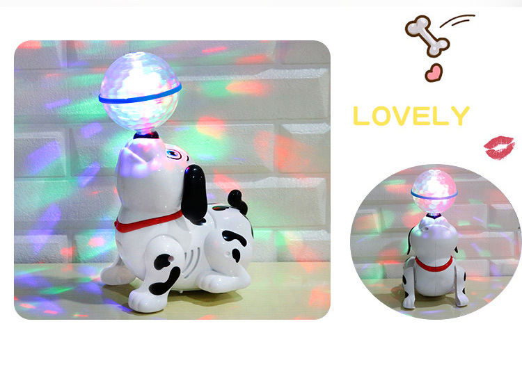 Electric Dream Light Ball Light Rotating Music Pop and Tip Puppy Dog Stall Hot Sale Children's Toys Wholesale Electric Dream Light Ball Light Rotating Music Pop and Tip Puppy Dog Stall Hot Sale Children's Toys Wholesale