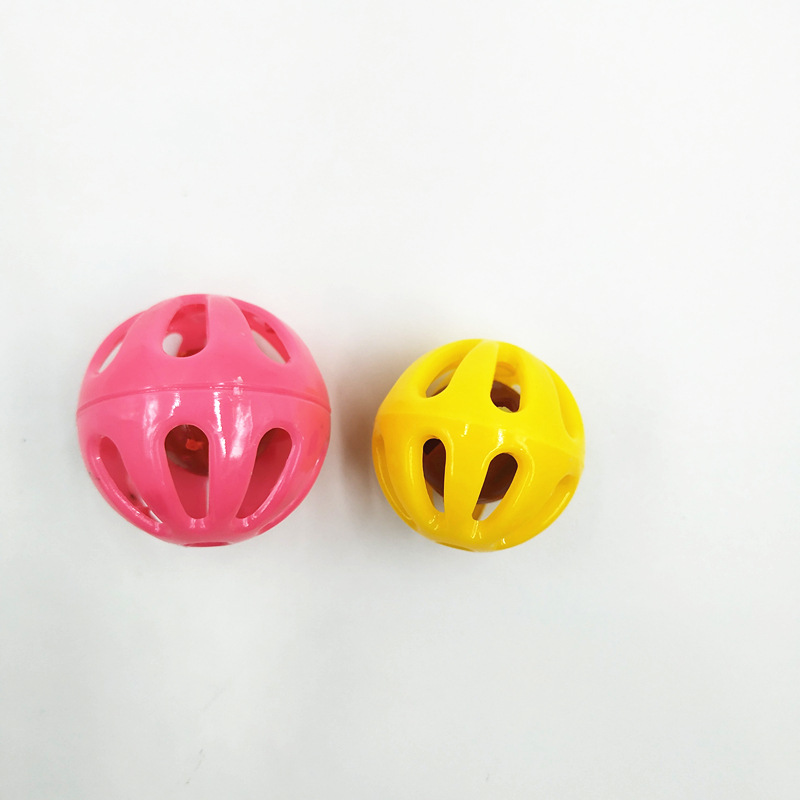 Plastic Bell round Hollow Double-Layer Pet Ball Hamster Cat Dog Toy Ringing Bell Plastic Bell round Hollow Double-Layer Pet Ball Hamster Cat Dog Toy Ringing Bell