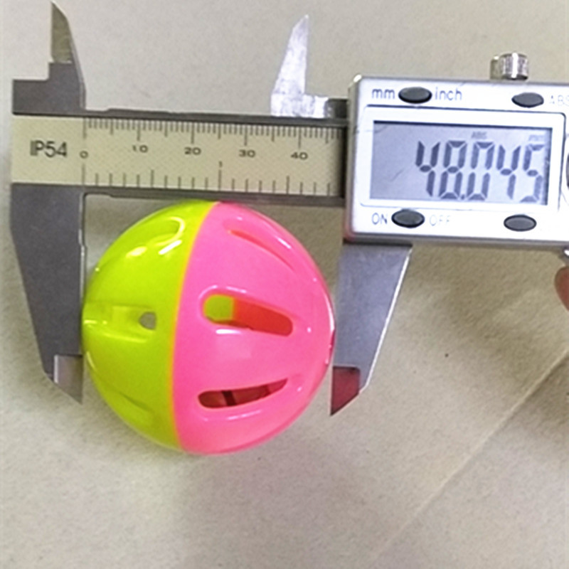 Plastic Bell round Hollow Double-Layer Pet Ball Hamster Cat Dog Toy Ringing Bell Plastic Bell round Hollow Double-Layer Pet Ball Hamster Cat Dog Toy Ringing Bell