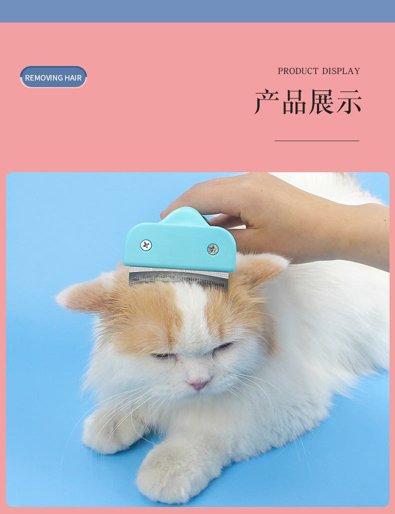 Pet Cat Comb Floating Hair Comb Brush Cat Hair Cleaner Dog Comb Universal Cat-Related Products