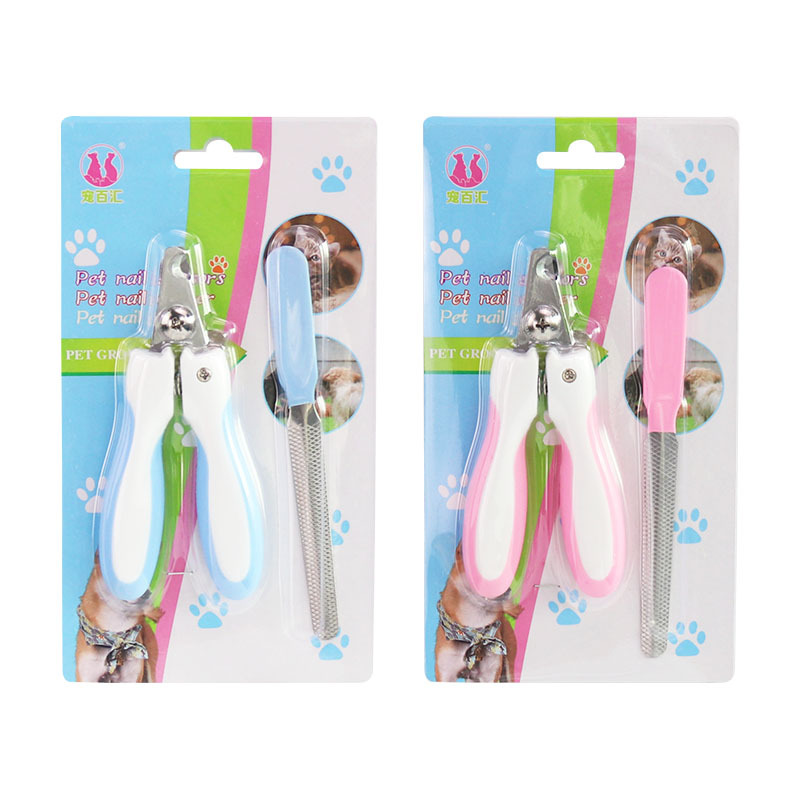 Popular Stainless Steel Pet Nail Clipper Nail Clippers Set Cat Nail Trimming Dog Cleaning And Beauty Tools In Stock