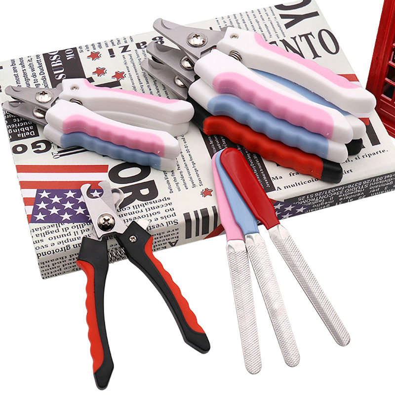 Dogs and Cats Pet Nail Clipper Cat Nail Piercing Device Pet Nail Clippers Dog Cleaning Care Tools Pet Supplies