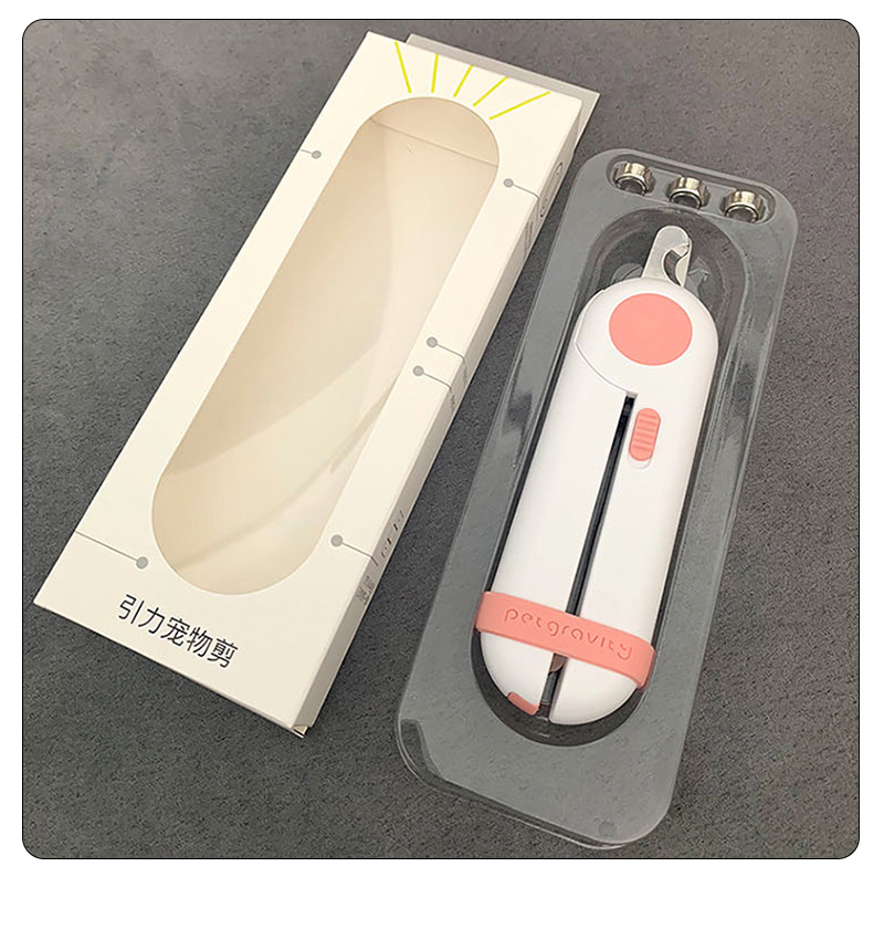 Cat Nail Clippers Nail Grinder Dog Nail Clippers Pet Nail Clipper LED Light Anti-Blood Position Manicure Supplies Cat Nail Clippers Nail Grinder Dog Nail Clippers Pet Nail Clipper LED Light Anti-Blood Position Manicure Supplies