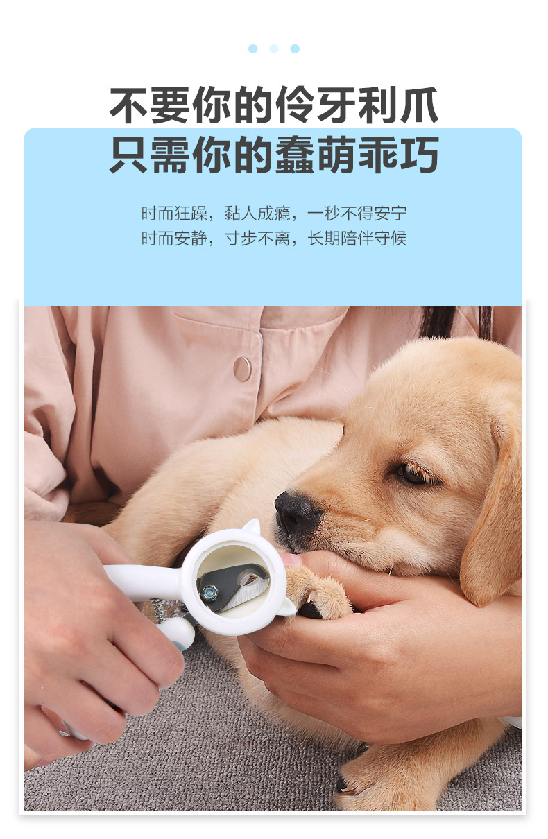 New Pet Nail Clippers Dog Cat Anti-Splash Pet Nail Clipper with File in Stock New Pet Nail Clippers Dog Cat Anti-Splash Pet Nail Clipper with File in Stock
