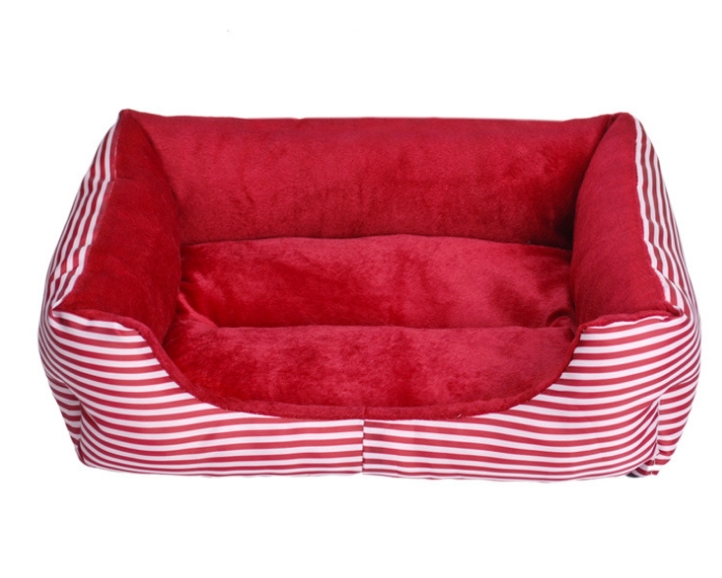 Factory direct pet luxury pet sofa retro square pet nest pet supply