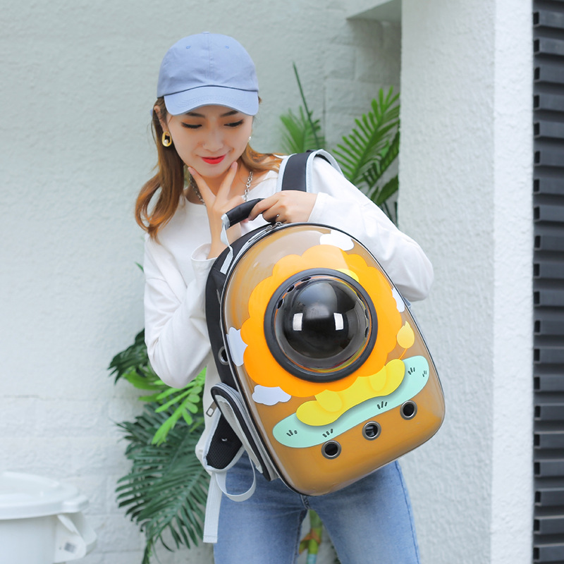 Space Capsule Cat Pet Backpack Transparent Dog Backpack out Breathable and Portable Pet Bag Chest Backpack Space Capsule Cat Pet Backpack Transparent Dog Backpack out Breathable and Portable Pet Bag Chest Backpack