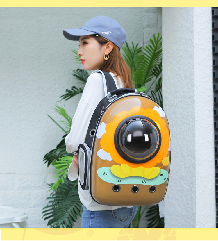 Space Capsule Cat Pet Backpack Transparent Dog Backpack out Breathable and Portable Pet Bag Chest Backpack Space Capsule Cat Pet Backpack Transparent Dog Backpack out Breathable and Portable Pet Bag Chest Backpack