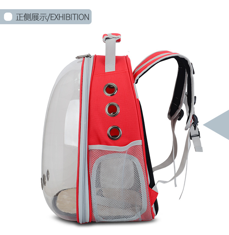 SOURCE Factory Transparent Pet Bag Solid Color Portable Dog Bag Outdoor Cat Bag Large Capacity Pet Backpack Pet Supplies SOURCE Factory Transparent Pet Bag Solid Color Portable Dog Bag Outdoor Cat Bag Large Capacity Pet Backpack Pet Supplies