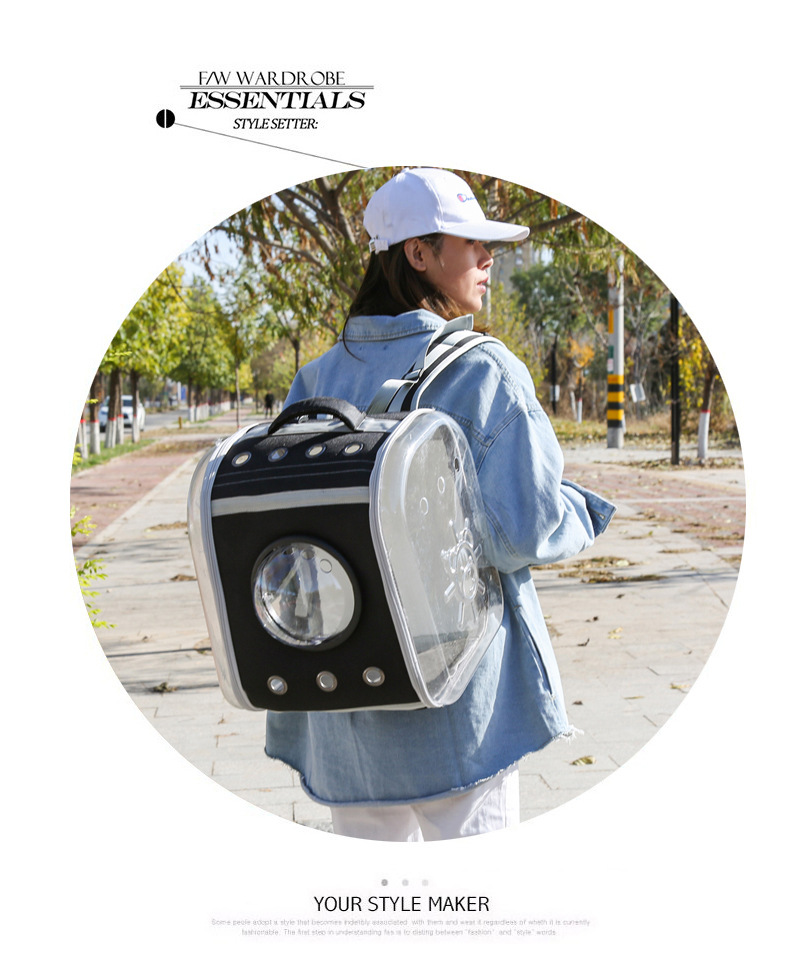 Factory Direct Sales Square Transparent Cat Bag Outing Portable Pet Bag Cute Pet Backpack Pet Cat Space Bag Cabin Factory Direct Sales Square Transparent Cat Bag Outing Portable Pet Bag Cute Pet Backpack Pet Cat Space Bag Cabin