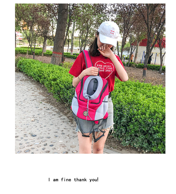 Pet Backpack Dog Backpack Chest Bag Portable Travel Breathable Dog Bag Pet Supplies Backpack Pet Backpack Dog Backpack Chest Bag Portable Travel Breathable Dog Bag Pet Supplies Backpack