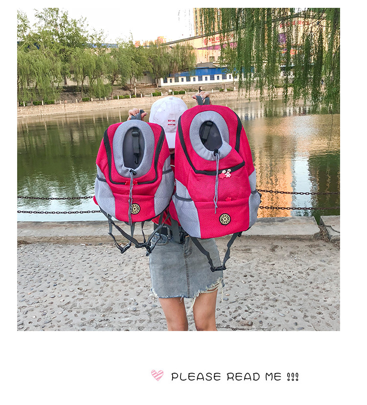 Pet Backpack Dog Backpack Chest Bag Portable Travel Breathable Dog Bag Pet Supplies Backpack Pet Backpack Dog Backpack Chest Bag Portable Travel Breathable Dog Bag Pet Supplies Backpack