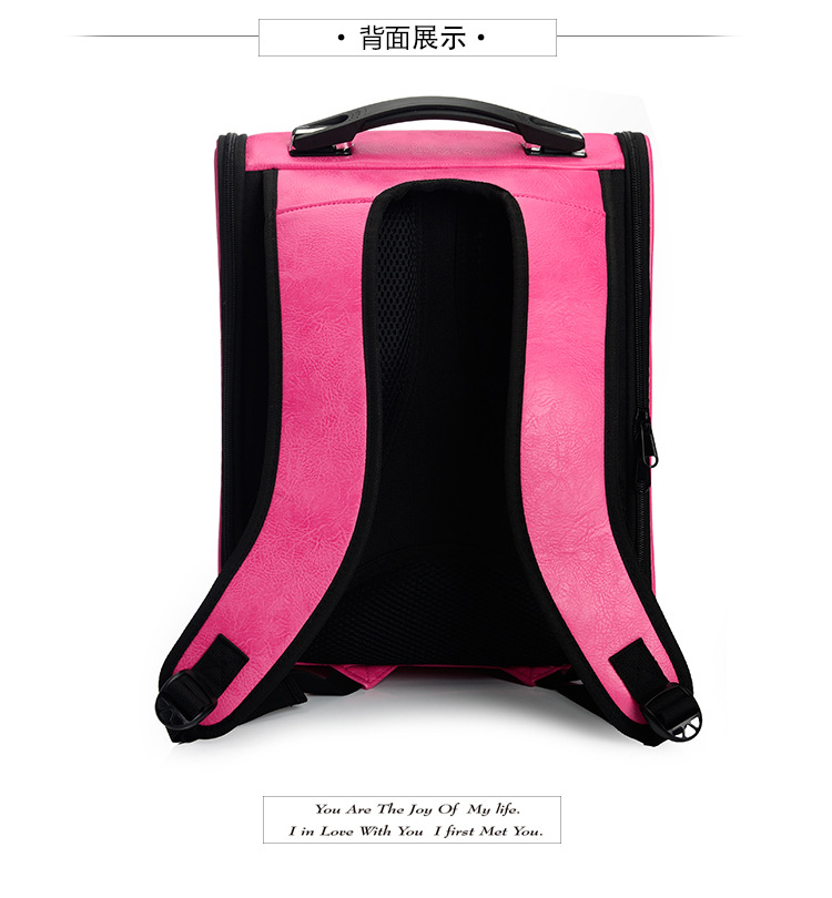 Cross-Border Pure Color Pu Pet Backpack for Outing Portable Pet Bag Cat Bag Pet Dog Backpack Pet Supplies Cross-Border Pure Color Pu Pet Backpack for Outing Portable Pet Bag Cat Bag Pet Dog Backpack Pet Supplies