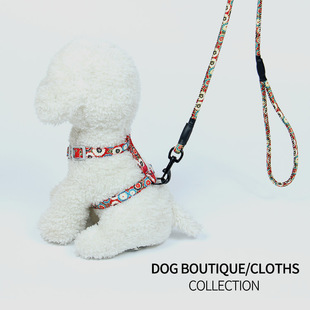 Hot Selling Pet Leash Dog Breast Strap Small and MediumSized Dogs round Rope Chest Back Traction Supplies Whole Hot Selling Pet Leash Dog Breast Strap Small and MediumSized Dogs round Rope Chest Back Traction Supplies Whole