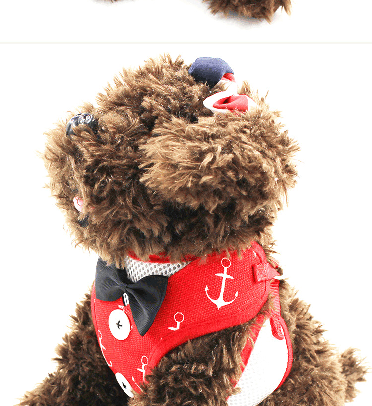 New Dog Hand Holding Rope Pet Bow Dress Chest and Back Leash Set Cat Dog Leash Dog Leash Supplies New Dog Hand Holding Rope Pet Bow Dress Chest and Back Leash Set Cat Dog Leash Dog Leash Supplies