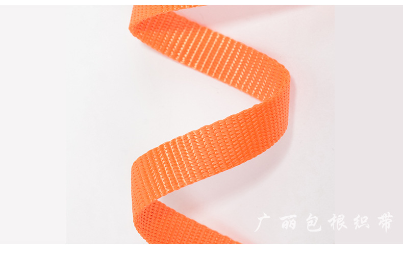 Direct Supply Imitation Nylon Pet Fabric Belt Traction Rope Chest and Back Pet Bag Ribbon Flat Belt Luggage Textile Accessories Customization Direct Supply Imitation Nylon Pet Fabric Belt Traction Rope Chest and Back Pet Bag Ribbon Flat Belt Luggage Textile Accessories Customization