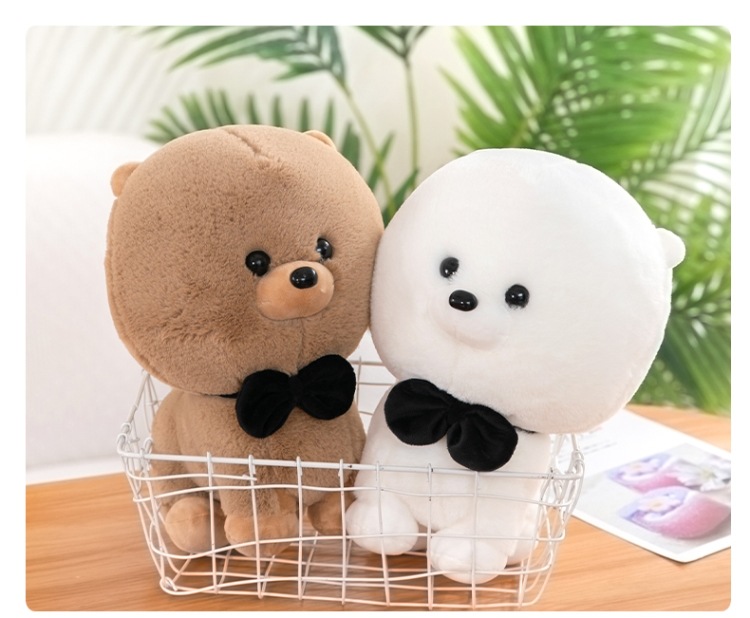 Rabbit Fur Dog Plush Toy than Bear Baby Rabbit Fur Puppy Doll Bow Tie Dog Children's Ragdoll Cross-Border Wholesale Rabbit Fur Dog Plush Toy than Bear Baby Rabbit Fur Puppy Doll Bow Tie Dog Children's Ragdoll Cross-Border Wholesale