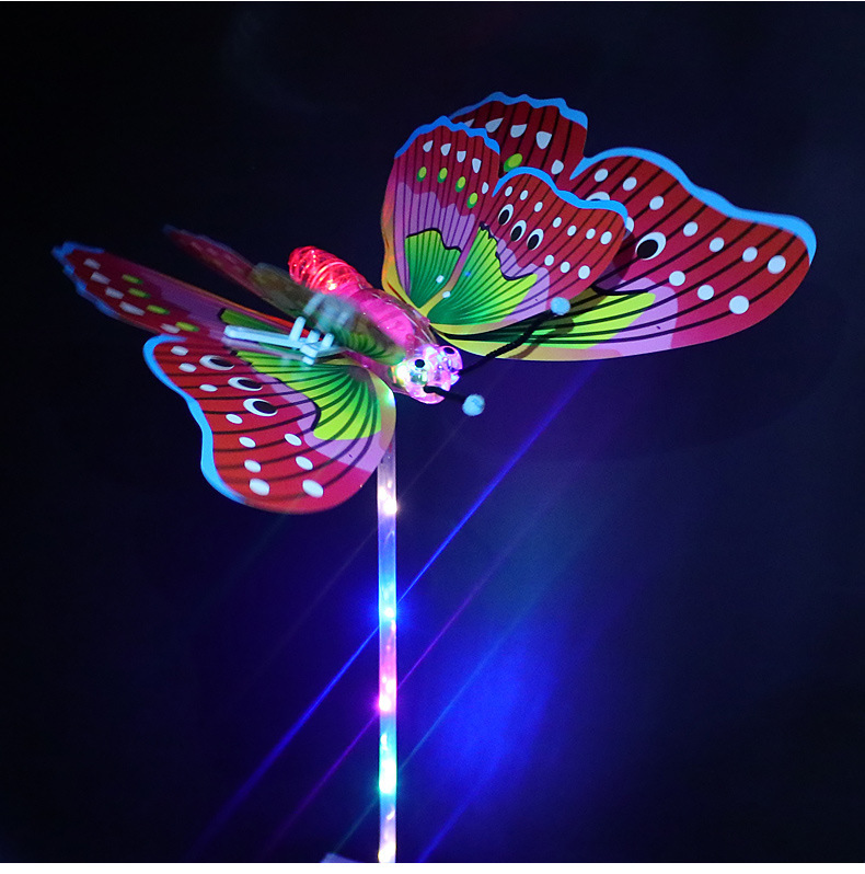 New Flash with Music Wings Moving Butterfly Factory Direct Sales Children's Luminous Toys Stall Square Hot Sale New Flash with Music Wings Moving Butterfly Factory Direct Sales Children's Luminous Toys Stall Square Hot Sale