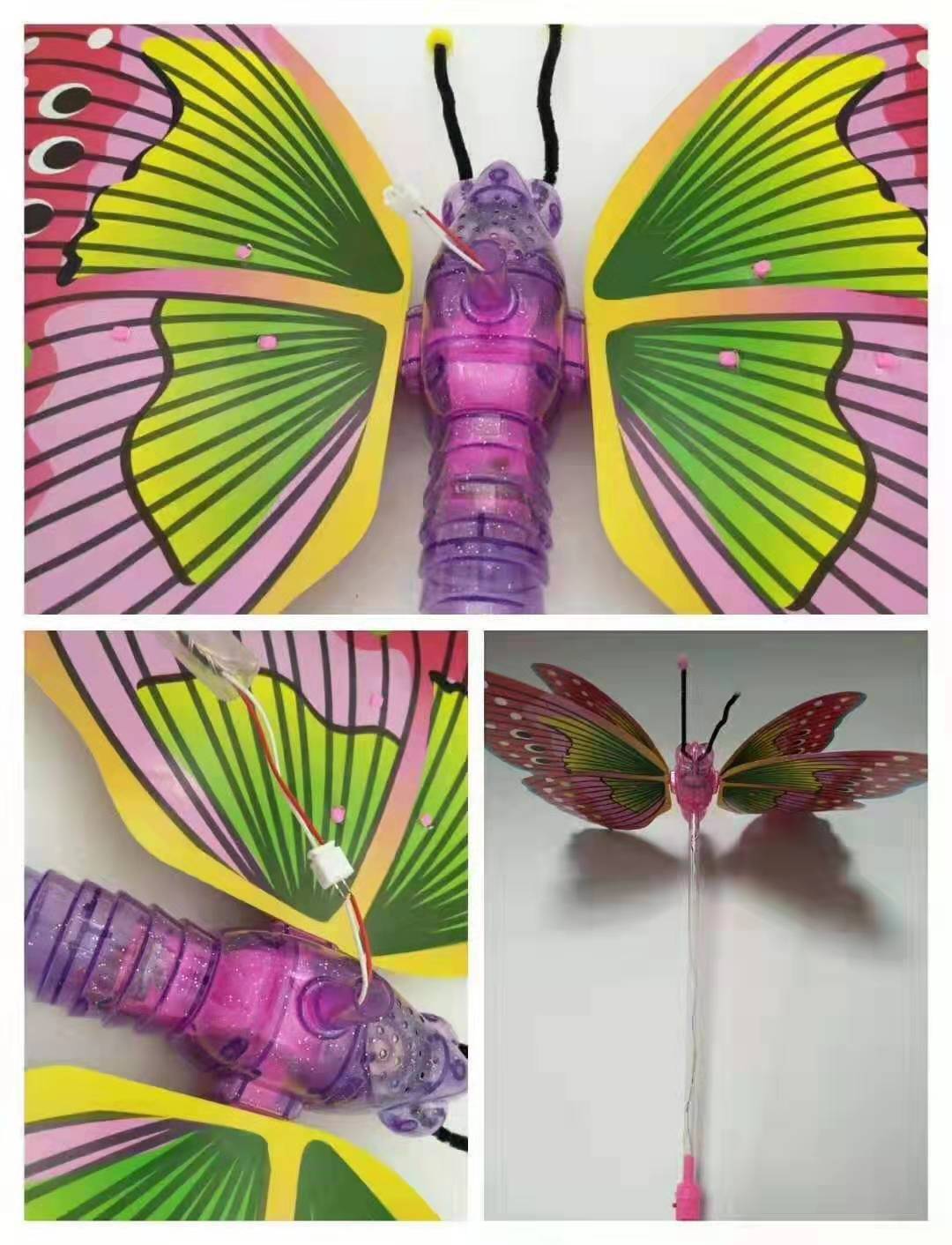 New Flash with Music Wings Moving Butterfly Factory Direct Sales Children's Luminous Toys Stall Square Hot Sale New Flash with Music Wings Moving Butterfly Factory Direct Sales Children's Luminous Toys Stall Square Hot Sale
