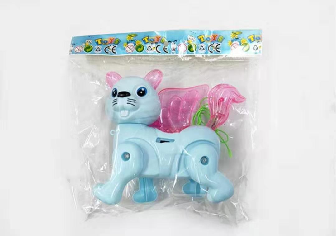 Electric rope squirrel luminous music children's toys night market hot hot style wholesale animal luminous toys Electric rope squirrel luminous music children's toys night market hot hot style wholesale animal luminous toys